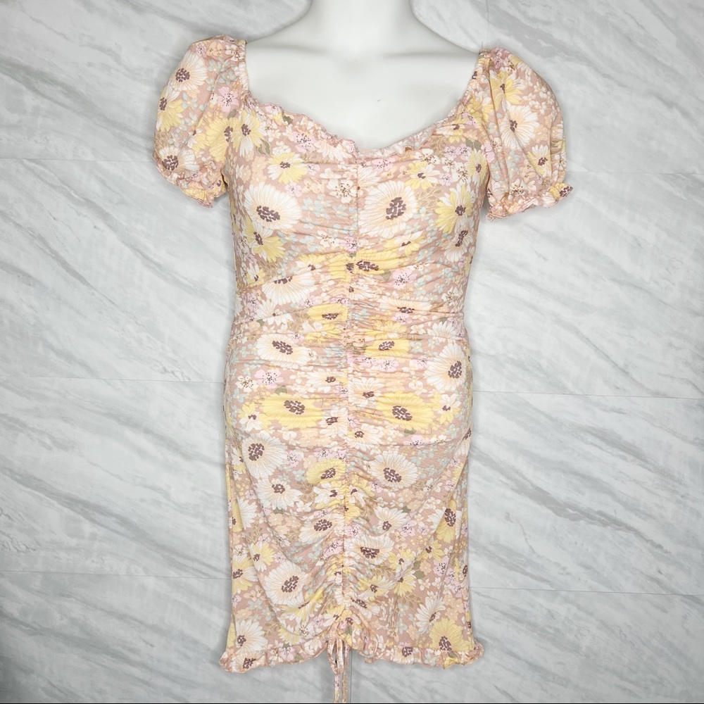 NEW Liberty Love Bodycon Cinch Front Dress Small